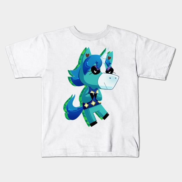 Julian. Kids T-Shirt by scribblekisses